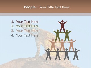 African Male Wild PowerPoint Template