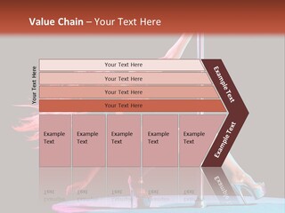 Pole Dance Girl Glamour PowerPoint Template