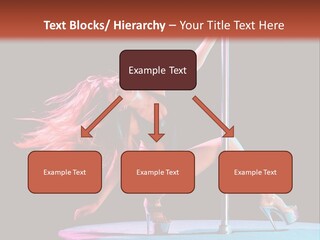 Pole Dance Girl Glamour PowerPoint Template