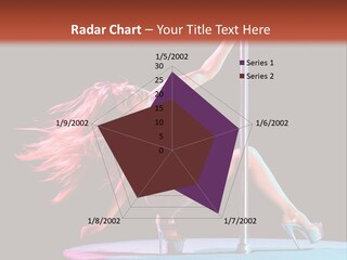 Pole Dance Girl Glamour PowerPoint Template