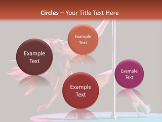 Pole Dance Girl Glamour PowerPoint Template