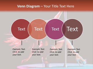 Pole Dance Girl Glamour PowerPoint Template