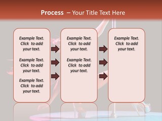Pole Dance Girl Glamour PowerPoint Template
