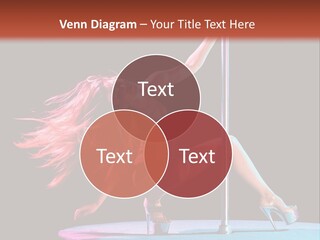 Pole Dance Girl Glamour PowerPoint Template