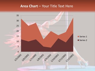 Pole Dance Girl Glamour PowerPoint Template