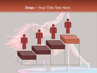 Pole Dance Girl Glamour PowerPoint Template