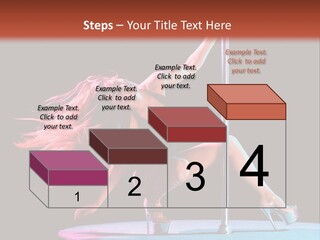 Pole Dance Girl Glamour PowerPoint Template