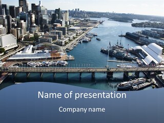 South Ship Urban PowerPoint Template