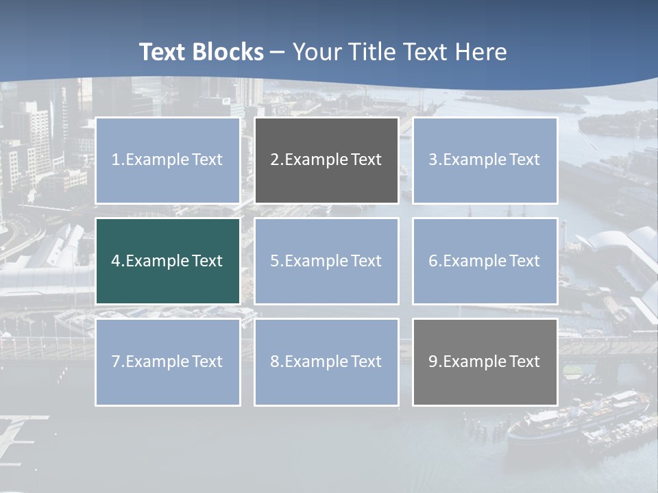 South Ship Urban PowerPoint Template