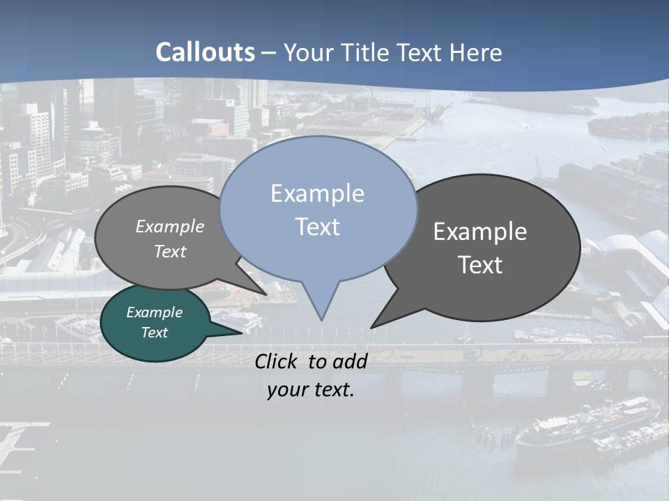 South Ship Urban PowerPoint Template