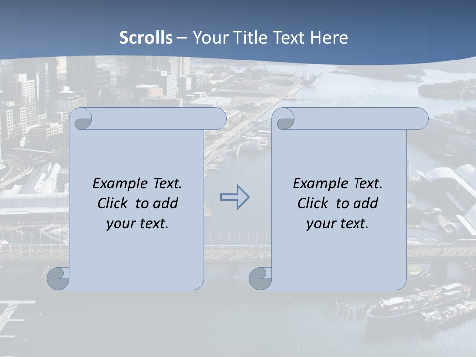 South Ship Urban PowerPoint Template