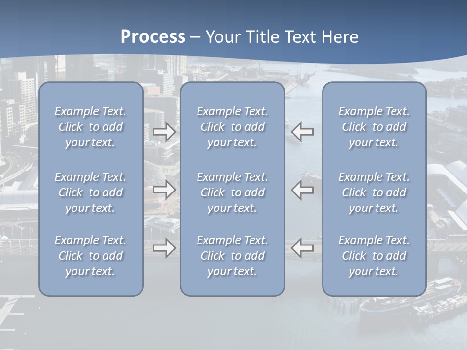 South Ship Urban PowerPoint Template