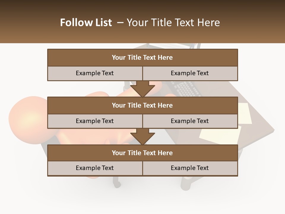Person Web Digital PowerPoint Template