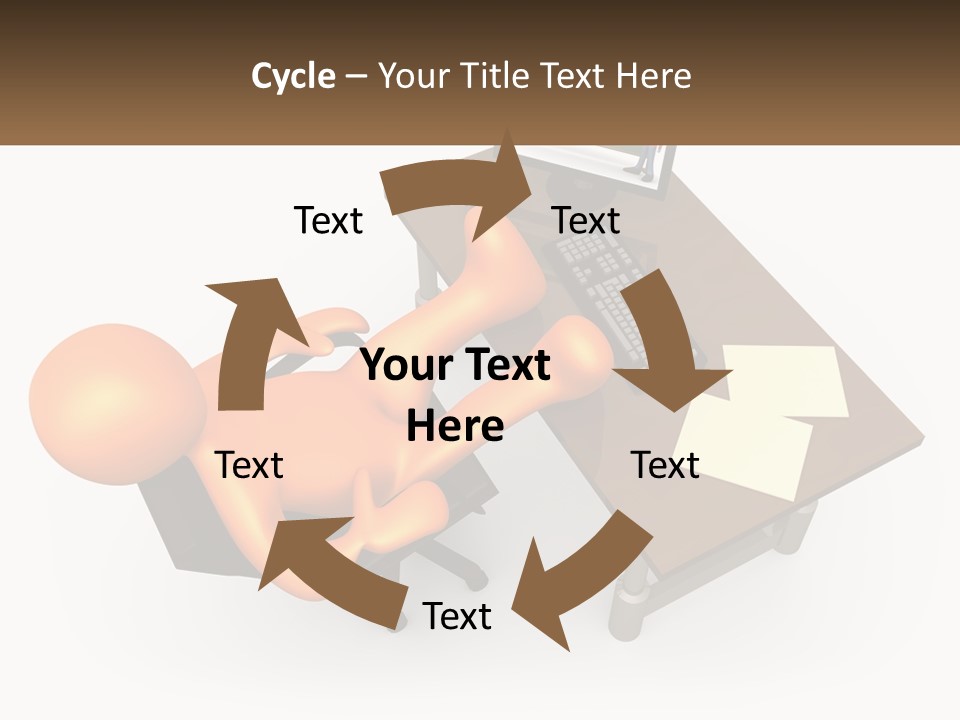 Person Web Digital PowerPoint Template