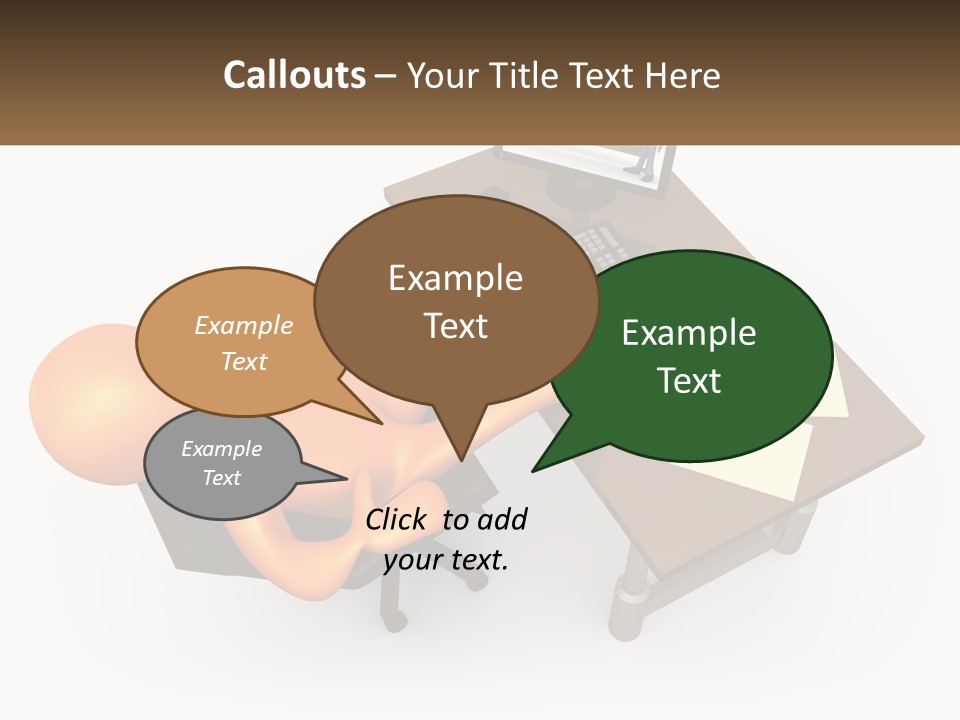 Person Web Digital PowerPoint Template