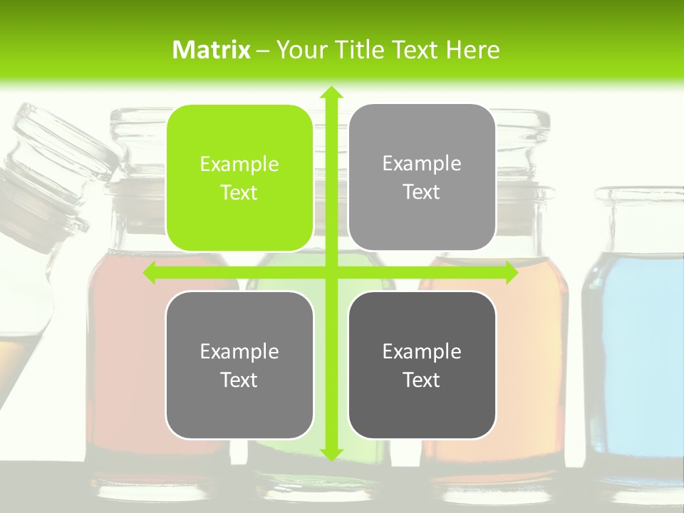 Health Spa Bottle PowerPoint Template