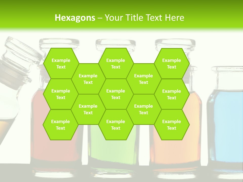 Health Spa Bottle PowerPoint Template