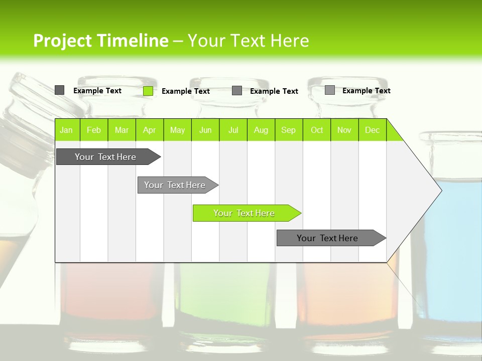 Health Spa Bottle PowerPoint Template