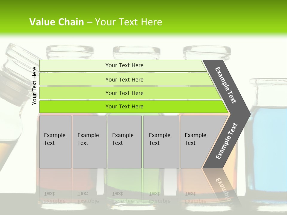 Health Spa Bottle PowerPoint Template