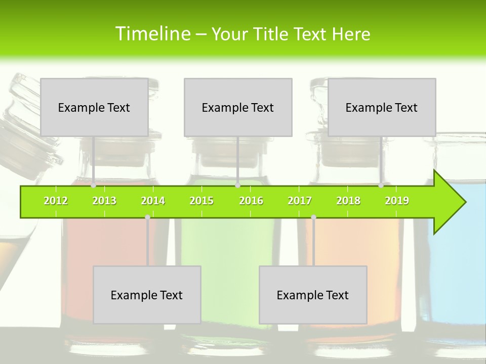 Health Spa Bottle PowerPoint Template