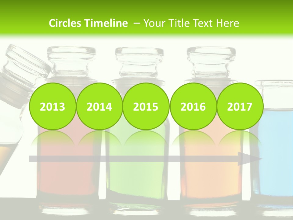 Health Spa Bottle PowerPoint Template