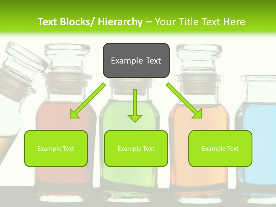 Health Spa Bottle PowerPoint Template