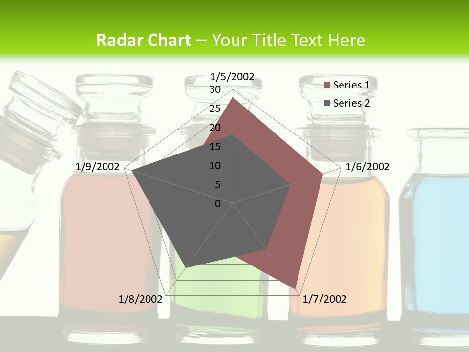 Health Spa Bottle PowerPoint Template