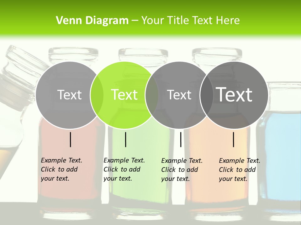 Health Spa Bottle PowerPoint Template