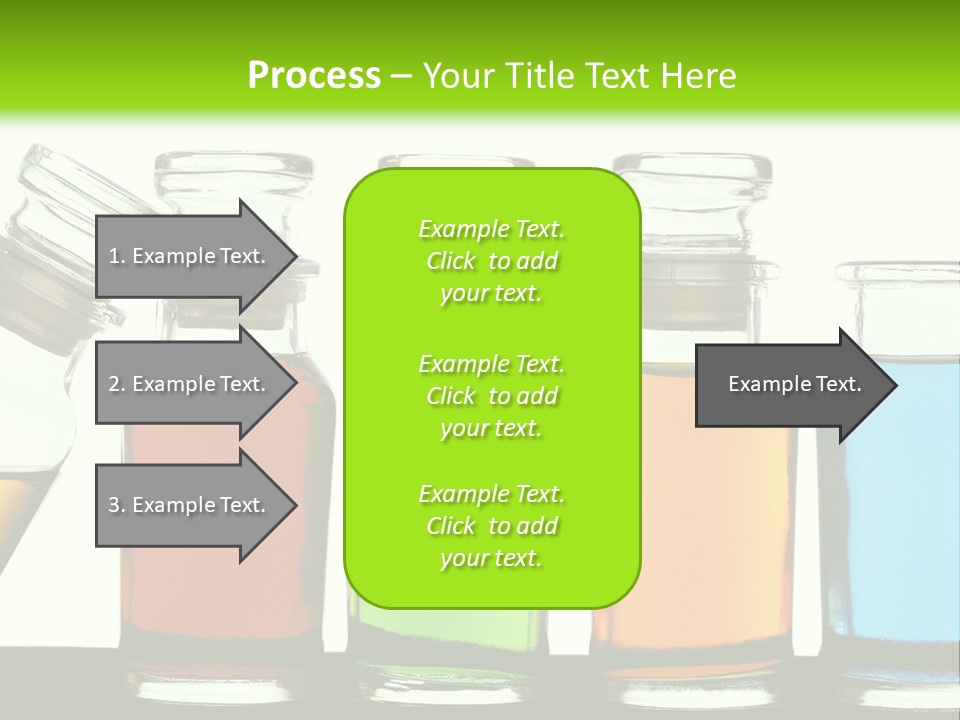 Health Spa Bottle PowerPoint Template