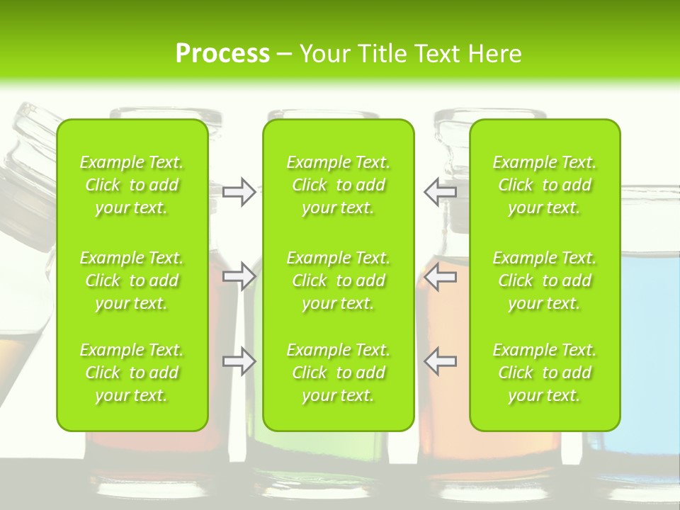 Health Spa Bottle PowerPoint Template