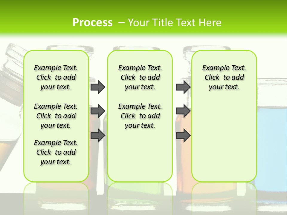 Health Spa Bottle PowerPoint Template