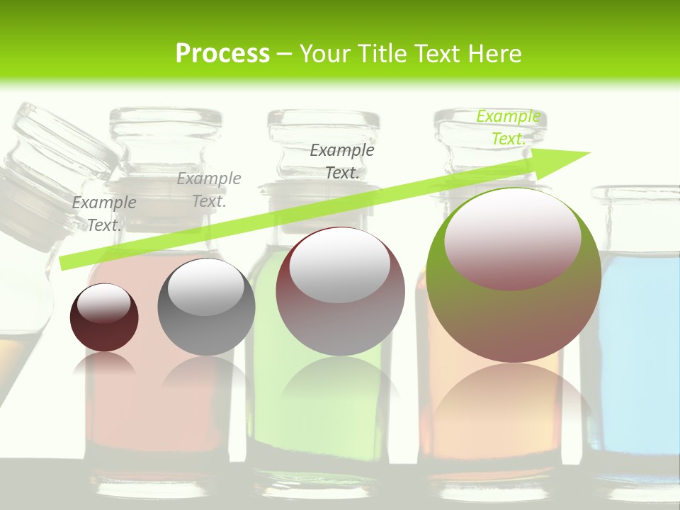 Health Spa Bottle PowerPoint Template