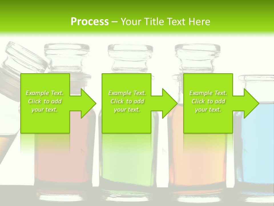 Health Spa Bottle PowerPoint Template