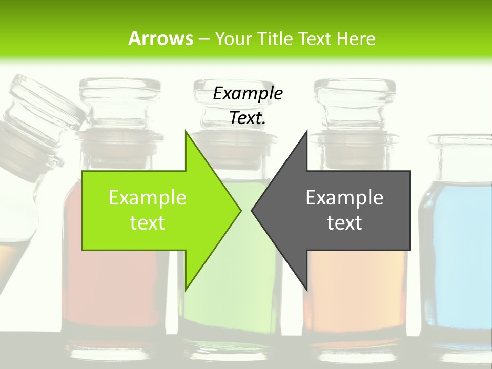 Health Spa Bottle PowerPoint Template