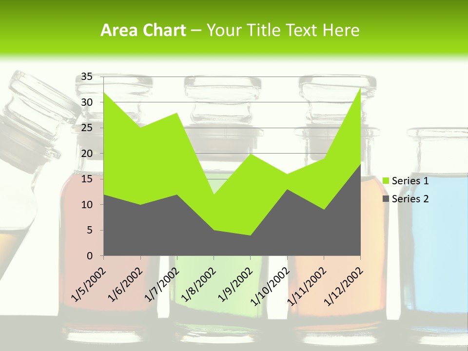 Health Spa Bottle PowerPoint Template