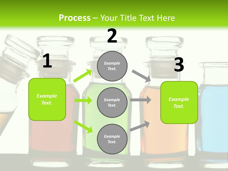 Health Spa Bottle PowerPoint Template
