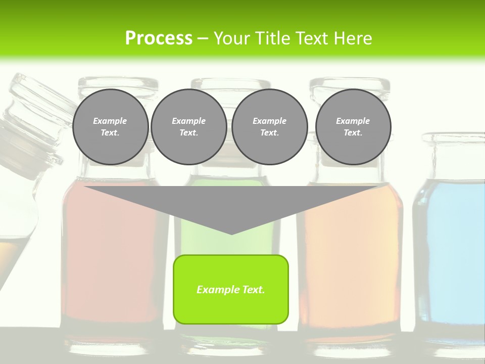 Health Spa Bottle PowerPoint Template