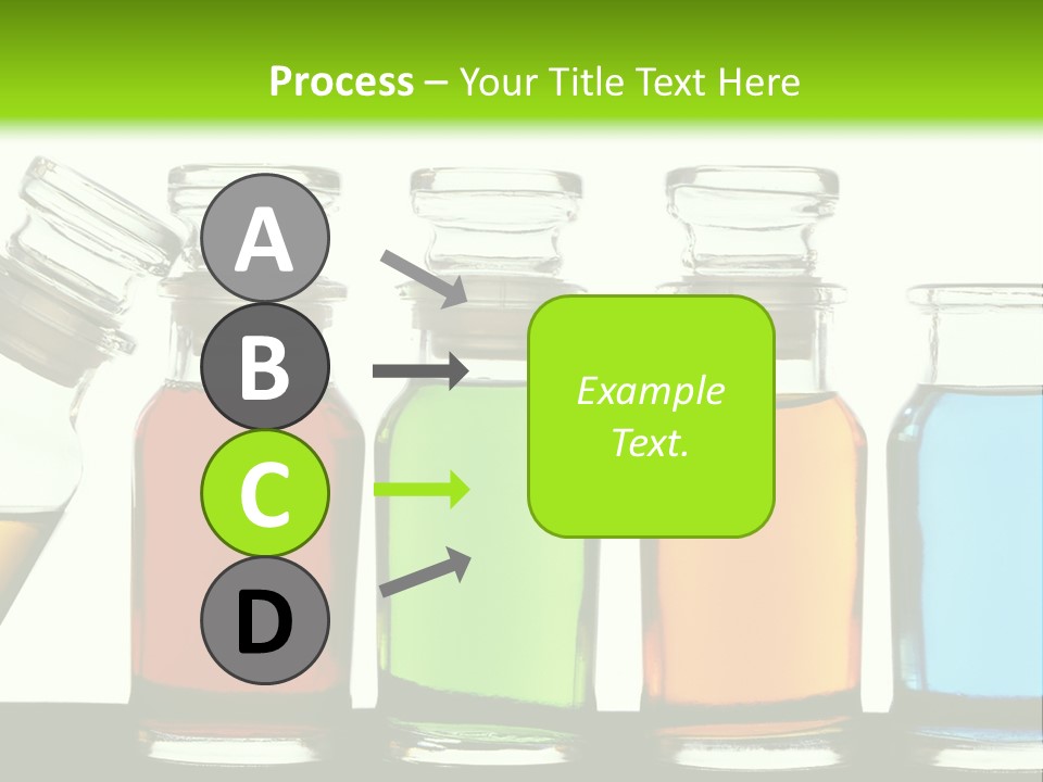 Health Spa Bottle PowerPoint Template