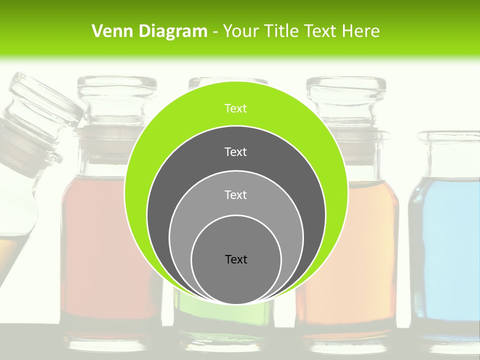 Health Spa Bottle PowerPoint Template