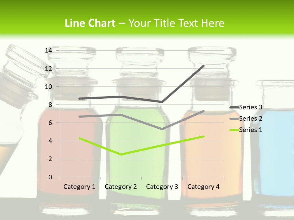 Health Spa Bottle PowerPoint Template