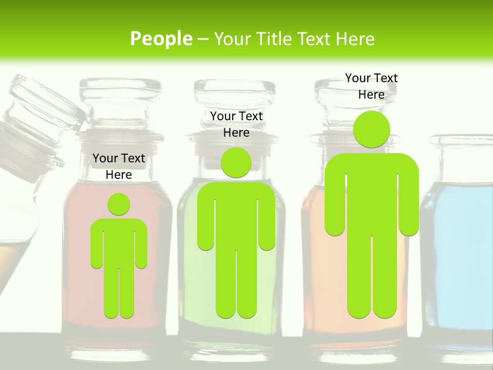 Health Spa Bottle PowerPoint Template