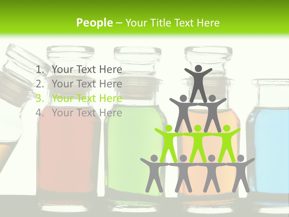 Health Spa Bottle PowerPoint Template