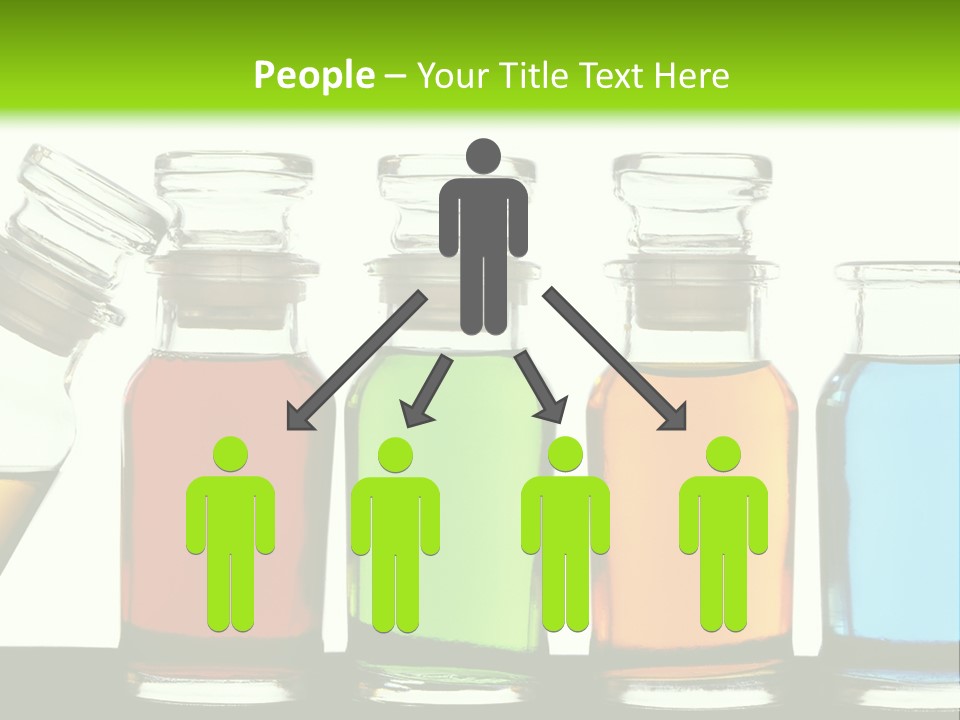 Health Spa Bottle PowerPoint Template