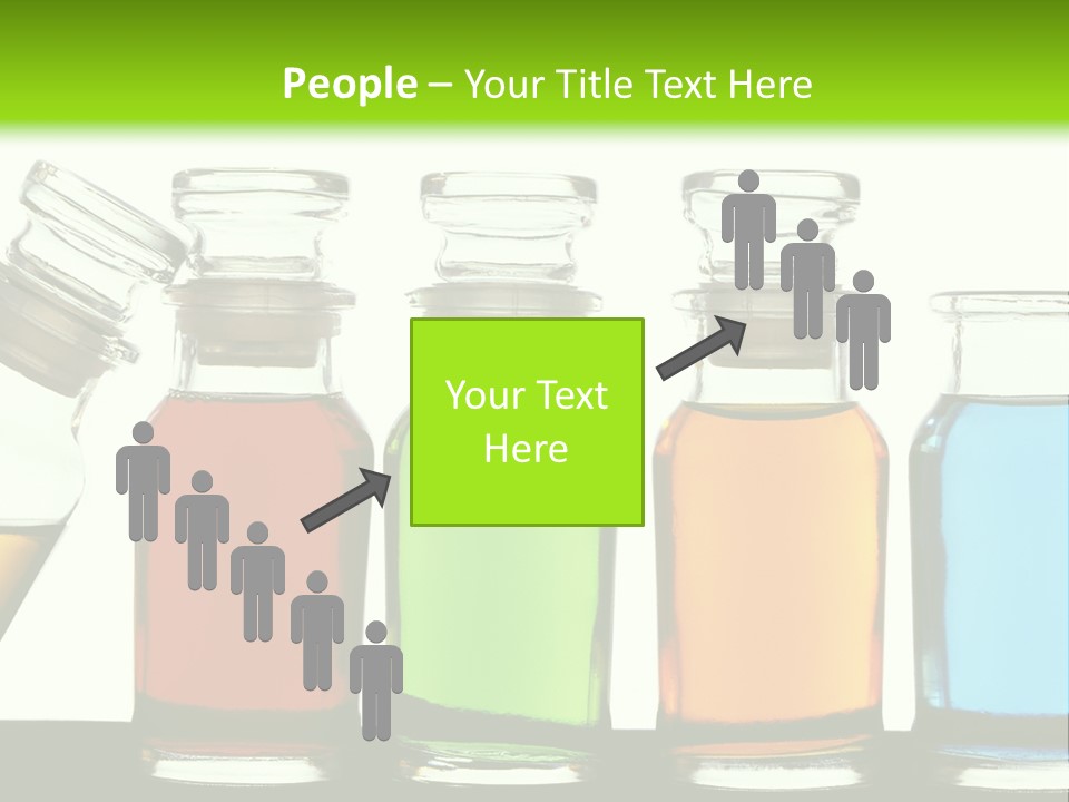 Health Spa Bottle PowerPoint Template