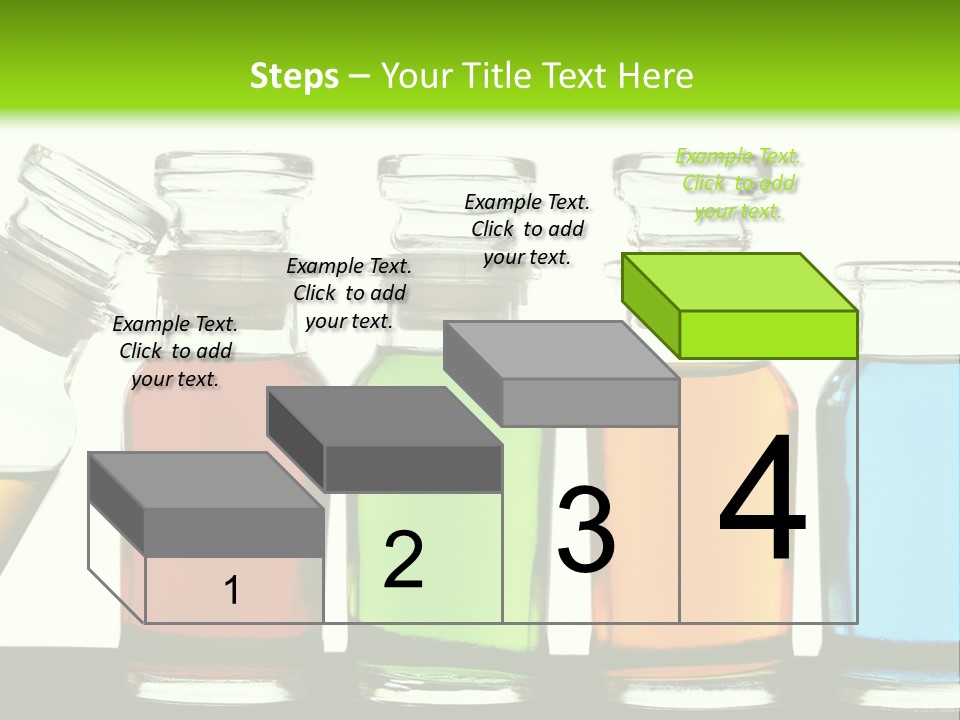 Health Spa Bottle PowerPoint Template