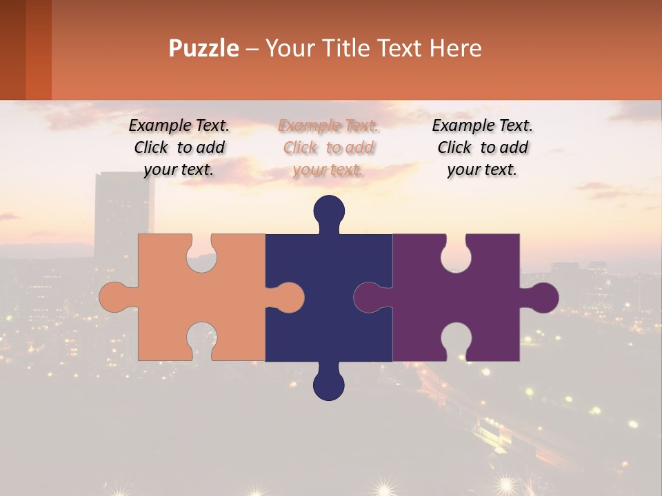 America Trees Building PowerPoint Template