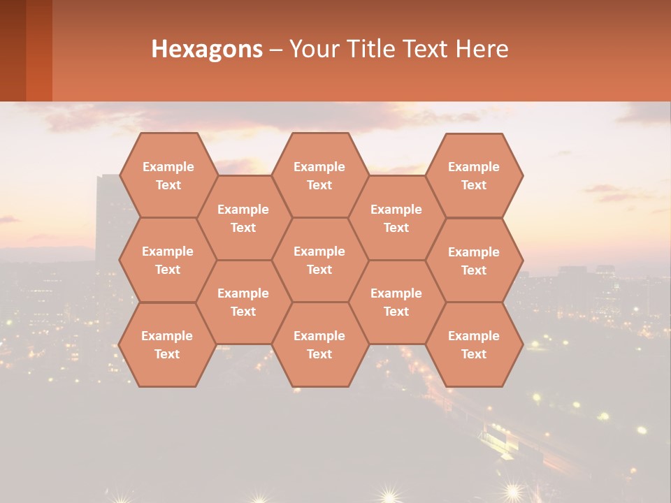 America Trees Building PowerPoint Template