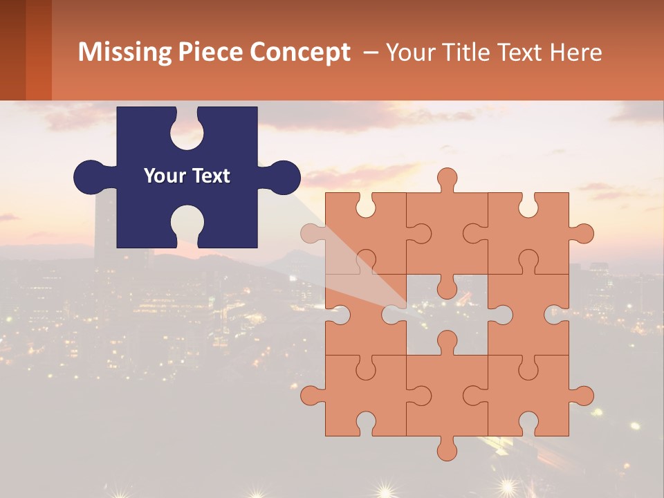 America Trees Building PowerPoint Template