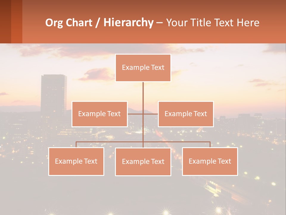 America Trees Building PowerPoint Template