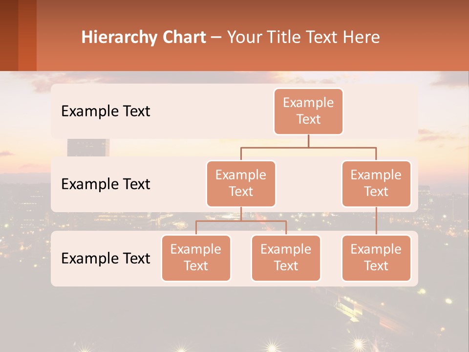America Trees Building PowerPoint Template